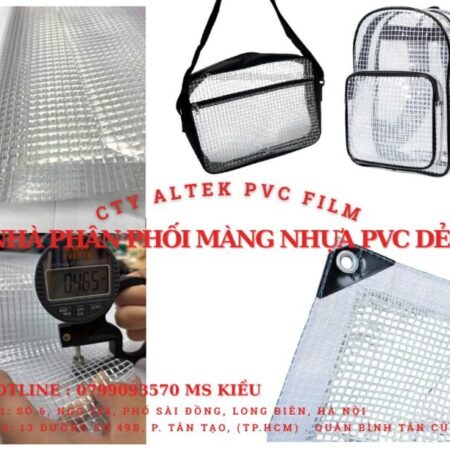 Lưới 5mm – Màng nhựa pvc dẻo – mái che nắng mưa tại Bắc Ninh