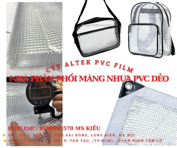 Lưới 5mm – Màng nhựa pvc dẻo – mái che nắng mưa tại Bắc Ninh