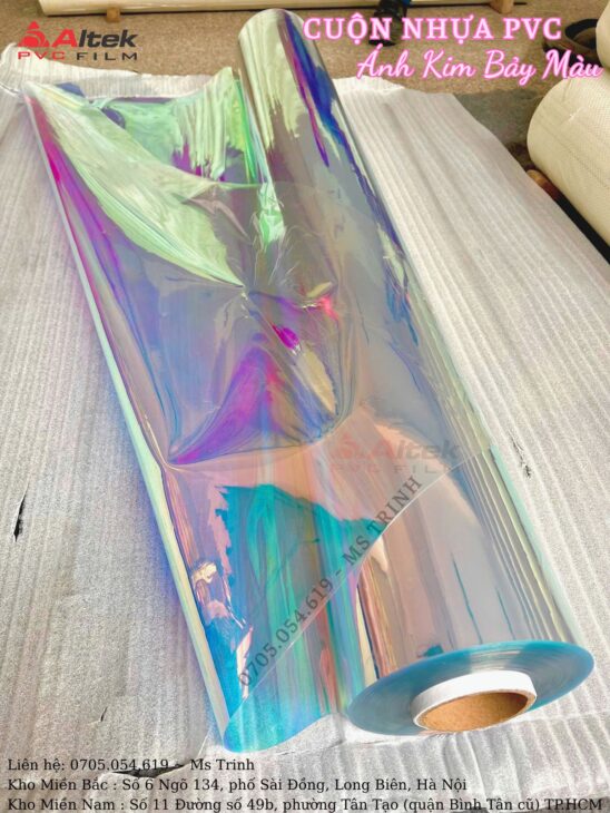 Địa chỉ cung cấp nhựa pvc dẻo, màng nhựa pvc hologram