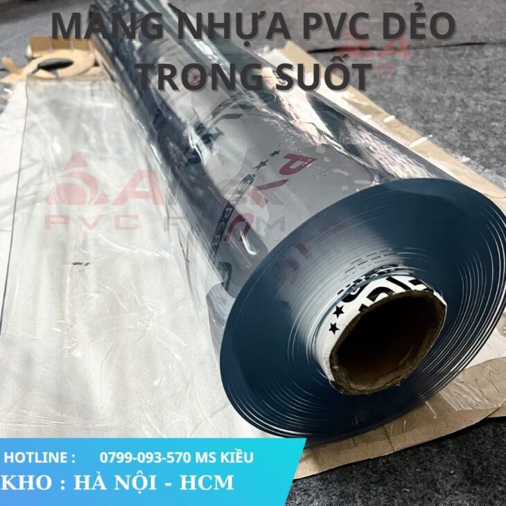 Xưởng Phân Phối Màng Nhựa PVC Dẻo – Cho Bao Bì, Xây Dựng & Nội Thất