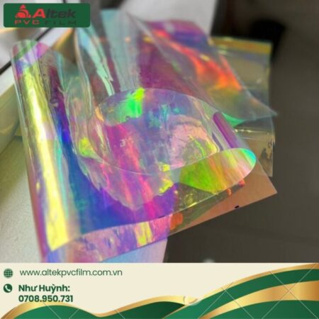 màng nhựa hologram ánh kim 7 màu tại sài gòn