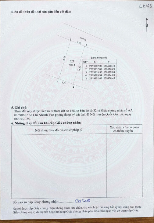 Đất nền Láng Hòa Lạc giá 3.0 tỷ diện tích 100m2 tiềm năng sinh lời cao – Nguyễn Hùng BĐS –