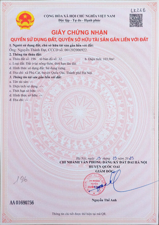 Đất nền Láng Hòa Lạc giá 2.3 tỷ diện tích 100m2 gần Đại học FPT – Nguyễn Hùng BĐS – 0989333012