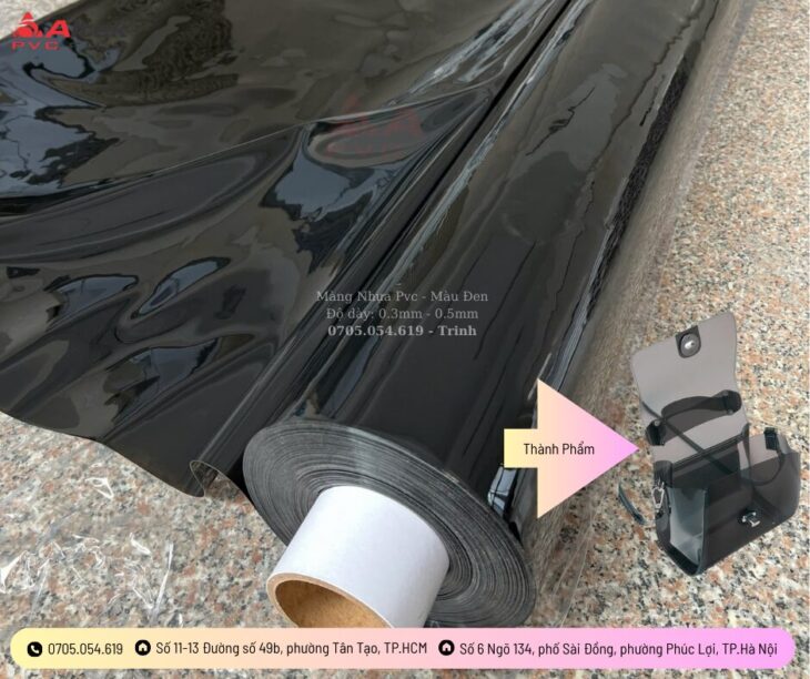 Nên mua màng nhựa pvc ở đâu có giá tốt? Màng trong màu pvc dẻo