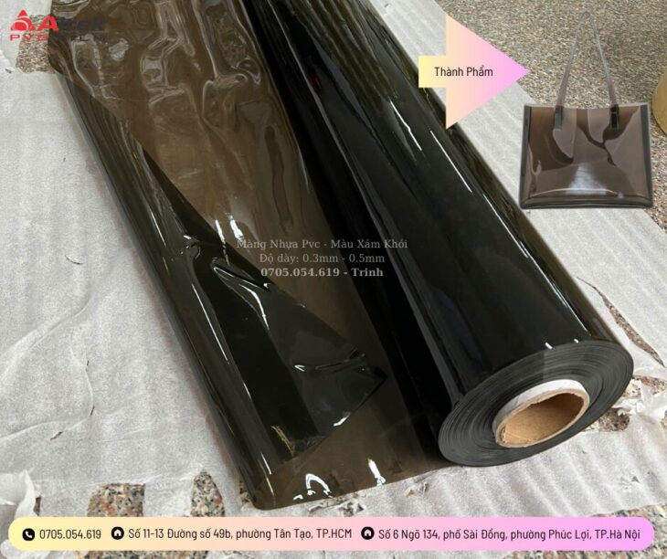 Nên mua màng nhựa pvc ở đâu có giá tốt? Màng trong màu pvc dẻo