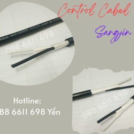 Cáp điều khiển 2×1.25 Sangjin sẵn kho HCM