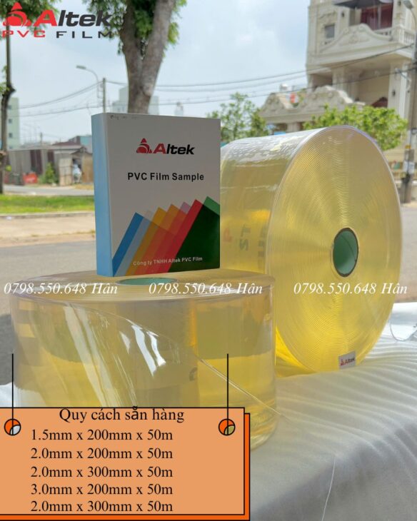 Rèm nhựa PVC khổ nhỏ – Giải pháp tiện lợi cho không gian gọn gàng