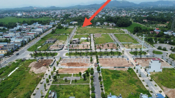Bán lô đất nền DC02-49 – KĐT Cầu Trúc Sông Công 108.75m², giá 1.850 tỷ, vị trí nhìn công viên,