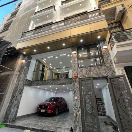 Bán nhà Hoàng Mai 55m, 6 tầng thang máy, ô tô ngủ trong nhà, 10m ra phố, đỉnh của đỉnh, xứng tầm