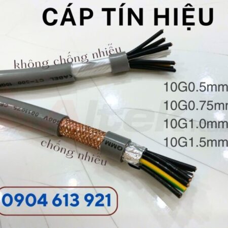 Cáp điện 10 lõi, cáp tín hiệu 10×0.75mm Altek Kabel chính hãng