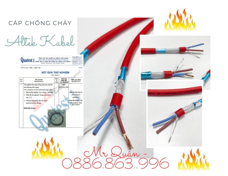 Sài Gòn: Cáp chống cháy chống nhiễu Altek Kabel