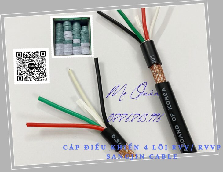 HCM: Tổng kho phân phối cáp điều khiển Sangjin chính hãng