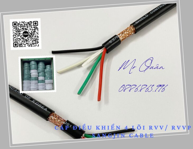 HCM: Tổng kho phân phối cáp điều khiển Sangjin chính hãng