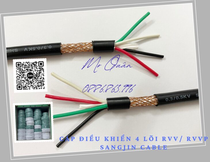 HCM: Tổng kho phân phối cáp điều khiển Sangjin chính hãng