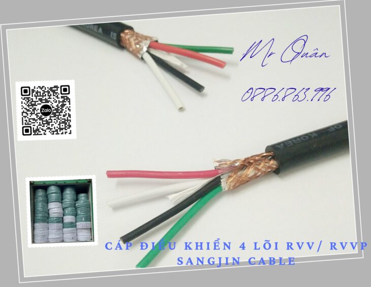 HCM: Tổng kho phân phối cáp điều khiển Sangjin chính hãng