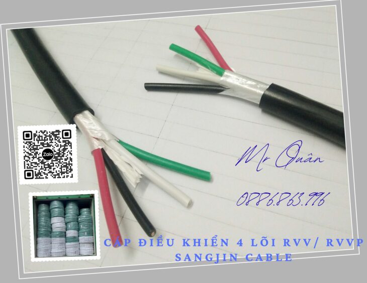 HCM: Tổng kho phân phối cáp điều khiển Sangjin chính hãng