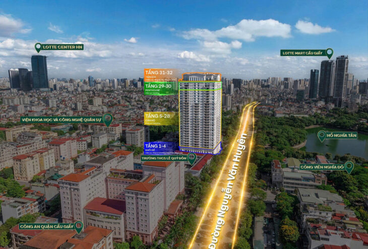 MỞ BÁN CĂN HỘ CHUNG CƯ HẠNG SIÊU SANG – HANOI SIGNATURE – DT TỪ 112M2 – 239M2 – GIÁ 165TR/M2