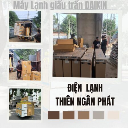 Lắp Máy Lạnh Âm Trần Ống Gió Daikin 2 Ngựa Tại TPHCM