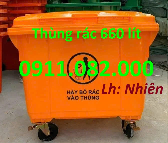 Cung cấp thùng rác phân loại, thùng rác chất lượng , thùng rác 120l 240l giá rẻ- lh 0911082000
