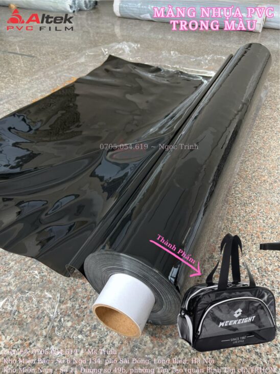 Báo giá màng nhựa pvc đủ màu, màng trong màu pvc