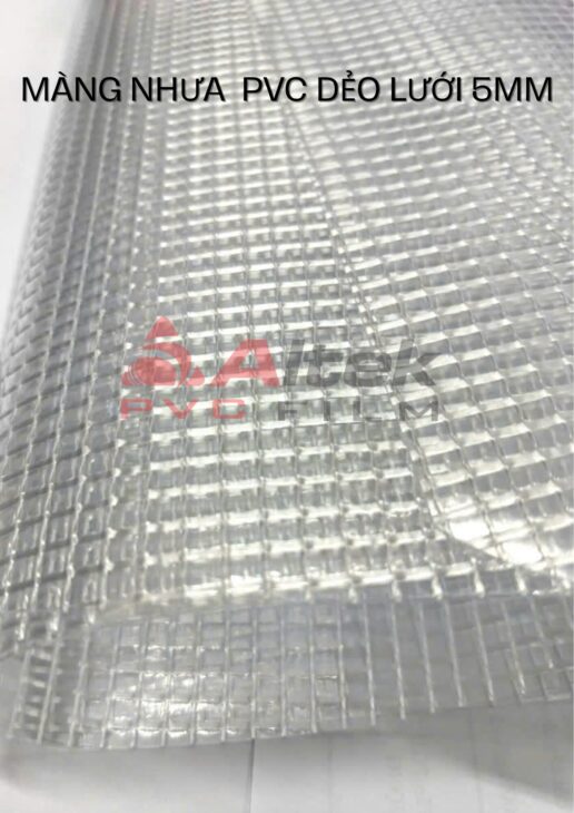 Lưới 5mm – Màng nhựa pvc dẻo – mái che nắng mưa tại Bắc Ninh