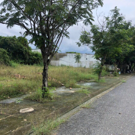 BÁN ĐẤT ĐƯỜNG 13M KHU TĐC ĐẤT LÀNH – VĨNH THÁI – DT: 72m2 ngang 4,5m lô sạch k hố ga dây điện –