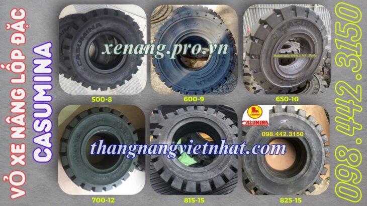 Vỏ xe nâng lốp đặc CASUMINA