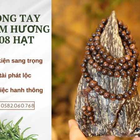 Vòng Trầm 108 Hạt – Món Trang Sức Phong Thủy Mang Lại Bình An