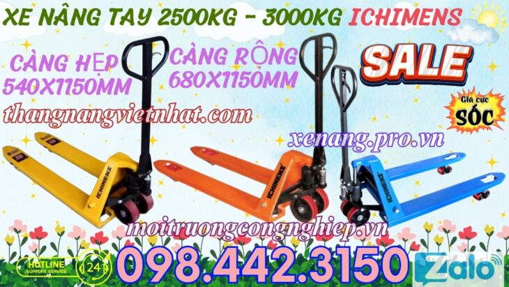 Xe nâng tay ICHIMENS