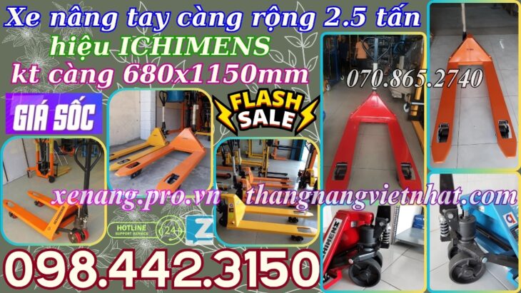 Xe nâng tay ICHIMENS