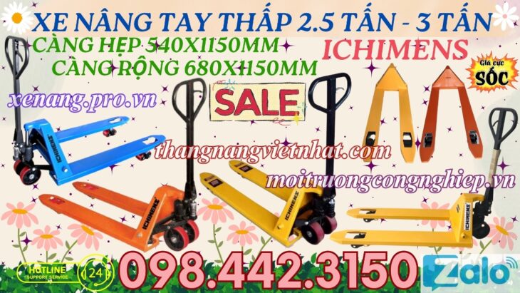Xe nâng tay ICHIMENS