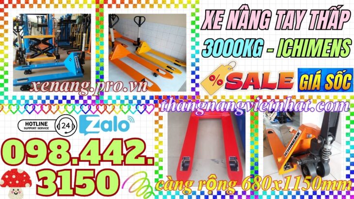 Xe nâng tay ICHIMENS