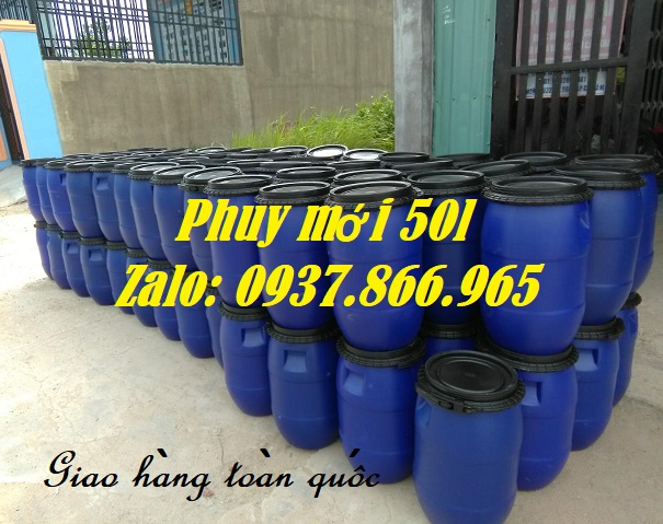 Thùng phuy nhựa cũ độ mới 90% trở lên, giá phuy nhựa tại miền bắc, phuy nhựa công nghiê
