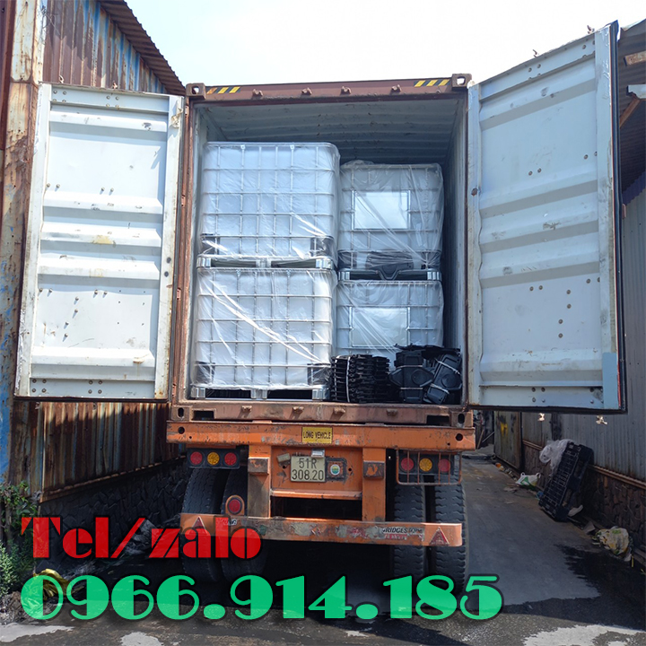 Bồn nhựa hóa chất 1000 lít mới giá ưu đãi