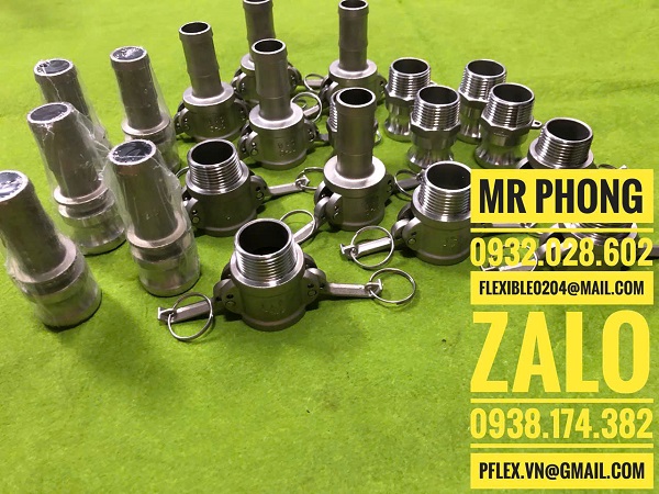 khớp nối nhanh camlock A -khớp nối nhanh inox camlock-nối nhanh camlock inox