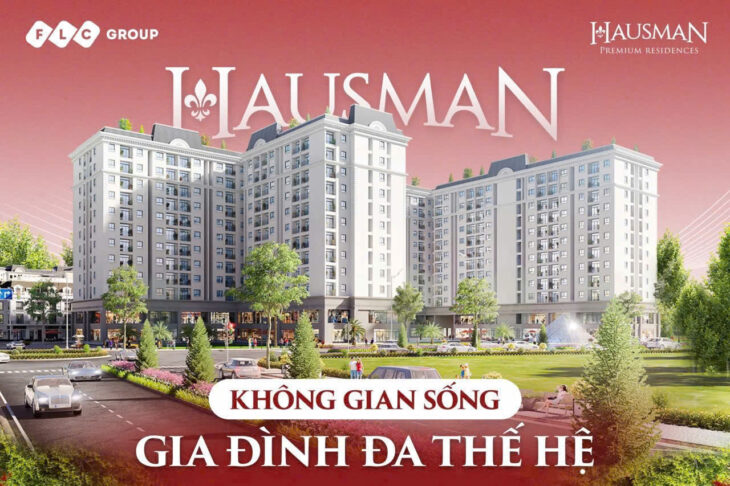 Căn ngoại giao tầng đẹp tại Hausman Premium Residences Đại Mỗ