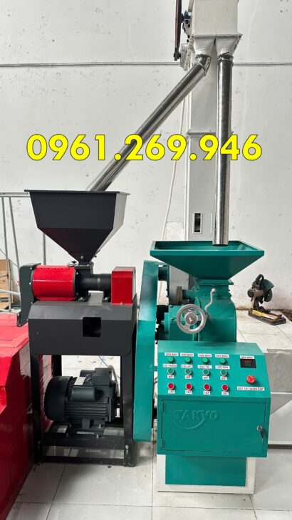 Dàn Máy Xát Gạo Liên Hoàn Takyo TK1200 năng suất 1 tấn/giờ