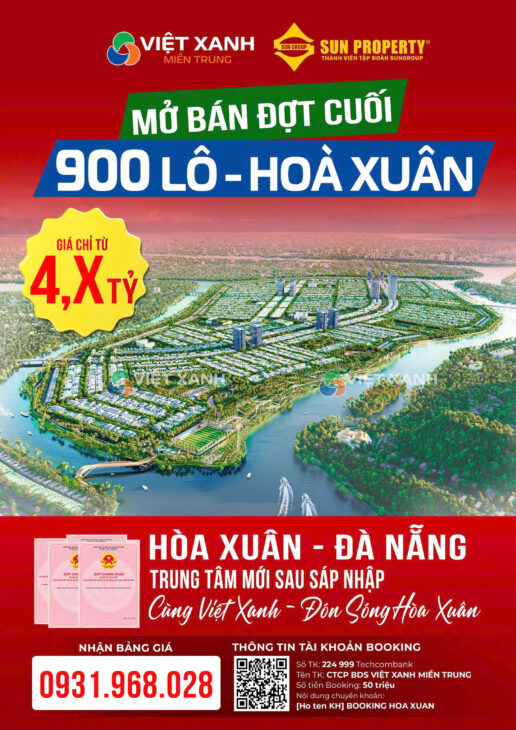 VIỆT XANH ĐÀ NẴNG- MỞ RỘNG CHI NHÁNH – ĐÓN THÊM NHÂN TÀI