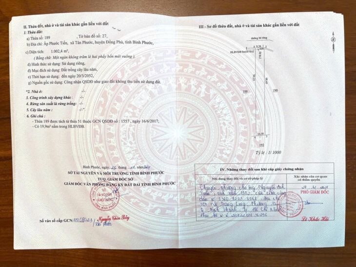 BÁN ĐẤT XÀO ĐỒNG PHÚ BÌNH PHƯỚC