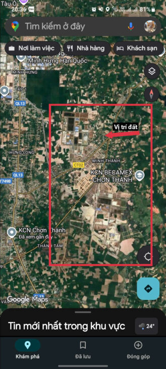 250tr/440m2 sở hữu đất cạnh kcn becamẽ 4600ha 250tr/440m2 sở hữu đất cạnh kcn becamẽ 4600ha