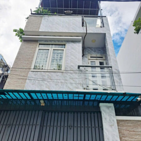 NGỘP BANK – HẺM 6M HƯƠNG LỘ 2 – Ô TÔ NGỦ TRONG NHÀ , Nhà 3 tầng BTCT kiên cố, 3PN + 4WC + sân thượng