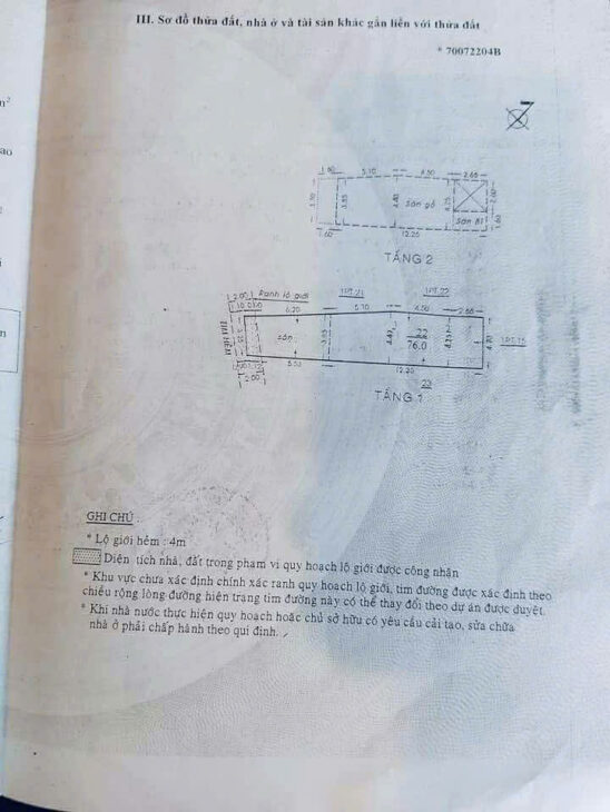 Gấp Nhà Đẹp Ga T3 TânSơnNhất 76m² Trệt+lầu 2PN Chỉ 5.4 tỷ – Ở Ngay