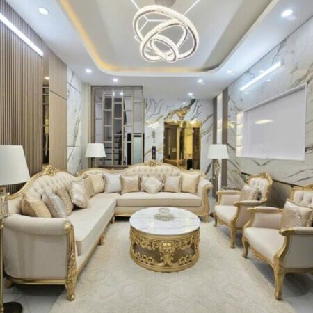 NHÀ PHỐ HOÀNG QUỐC VIỆT. FULL NỘI THẤT CAO CẤP, THANG MÁY, Ô TÔ VÀO NHÀ. CHỈ VIỆC XÁCH VALI VỀ Ở