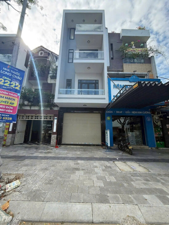 Bán nhà 3.5 tầng mặt tiền LÝ THÁI TÔNG – P Thanh Khê – Đà Nẵng.