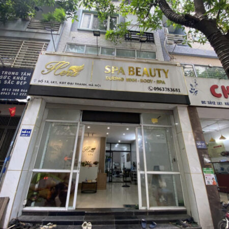 CHÍNH CHỦ CẦN SANG NHƯỢNG CỬA HÀNG SPA – KHU ĐÔ THỊ ĐẠI THANH -THANH TRÌ – HÀ NỘI