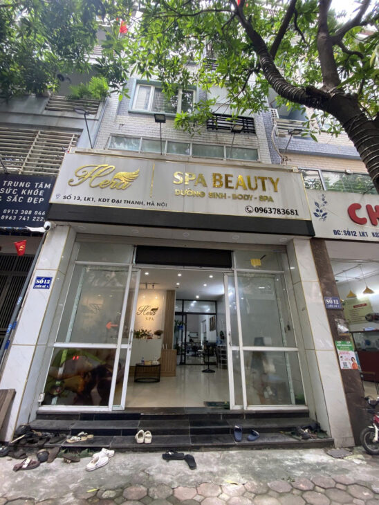 CHÍNH CHỦ CẦN SANG NHƯỢNG CỬA HÀNG SPA – KHU ĐÔ THỊ ĐẠI THANH -THANH TRÌ – HÀ NỘI