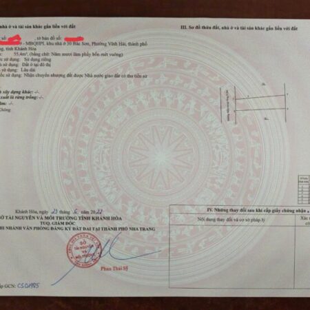 BÁN LÔ ĐẤT GÂN BIỂN KHÁNH HOÀ