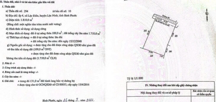 CHÍNH CHỦ CẦN BÁN ĐẤT GIÁ TỐT TẠI- LỘC NINH – BÌNH PHƯỚC