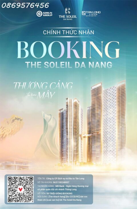 BÁN DỰ ÁN The Soleil Đà Nẵng NGAY MẶT BIỂN