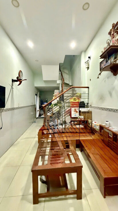 BÁN NHÀ MẶT TIỀN KD 3 TẦNG 4 X 25M SHR – HIỆP THÀNH QUẬN 12 CHO THUÊ 18TR/T